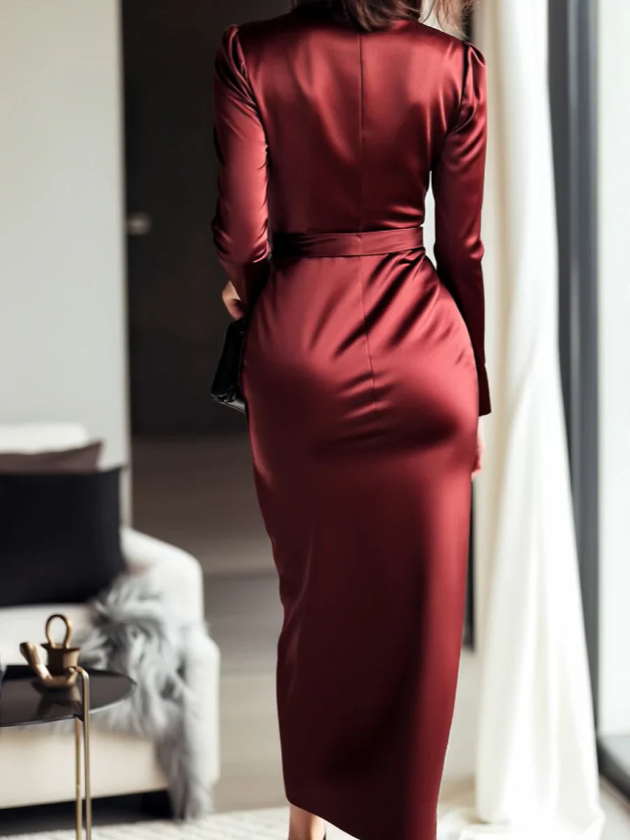 Butter Silk Comfort Fit Maxi Dress