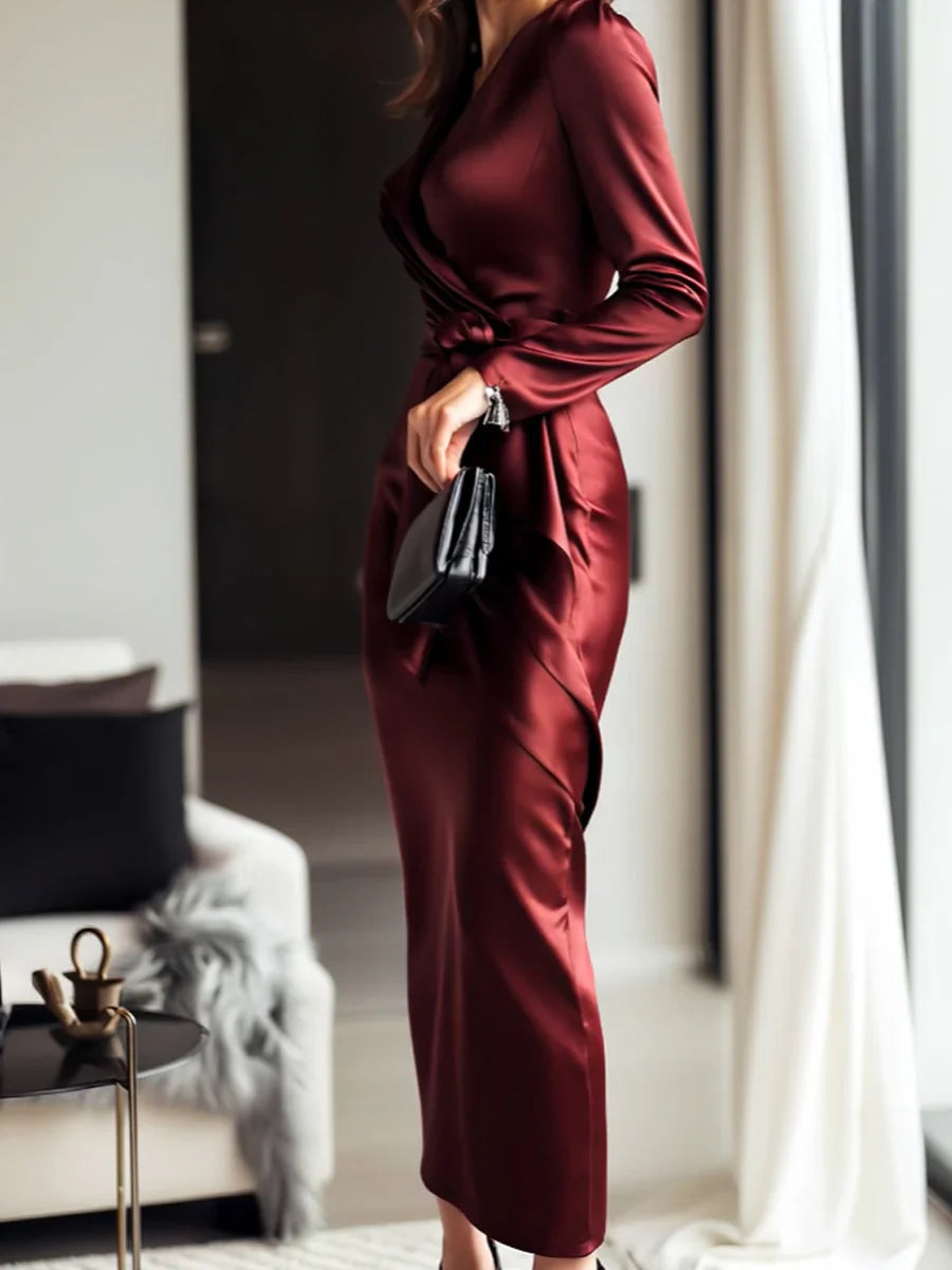 Butter Silk Comfort Fit Maxi Dress