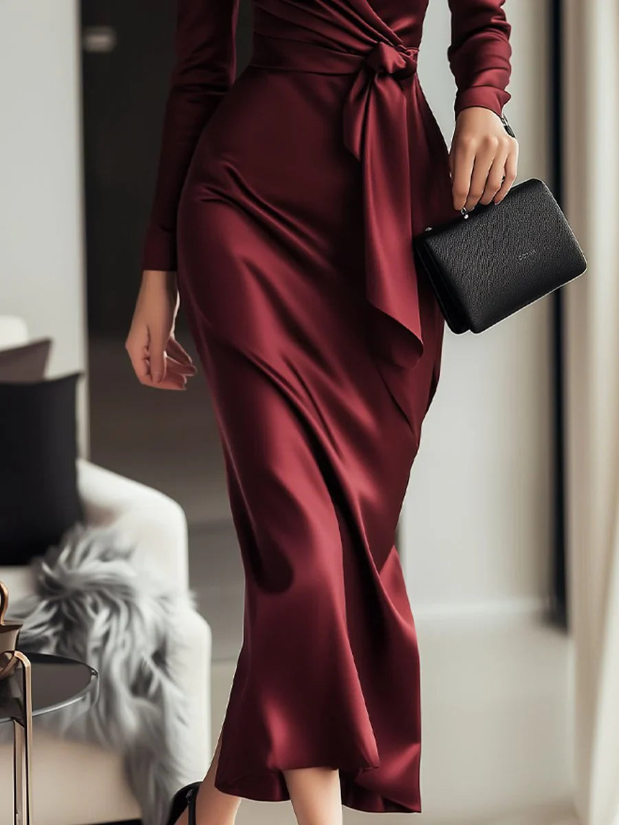 Butter Silk Comfort Fit Maxi Dress