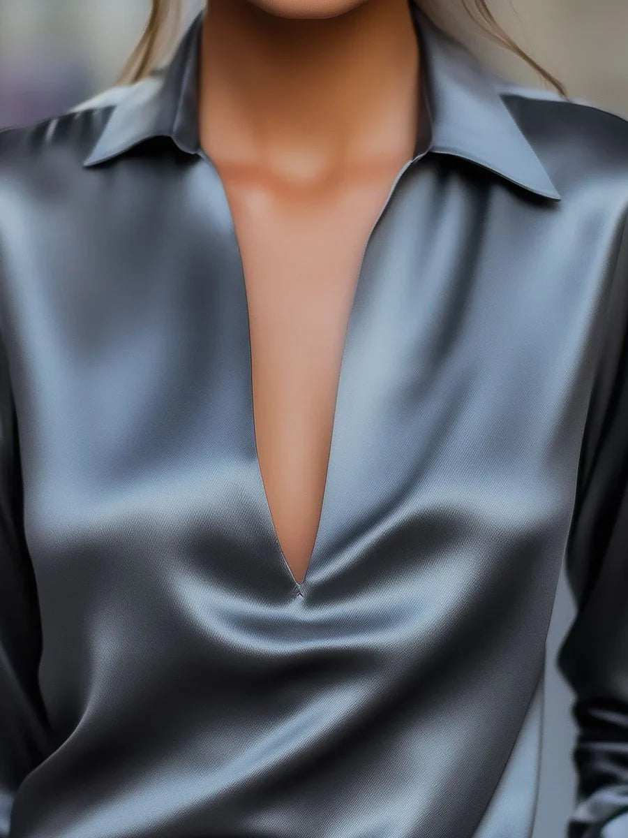 Butter Silk Blouse