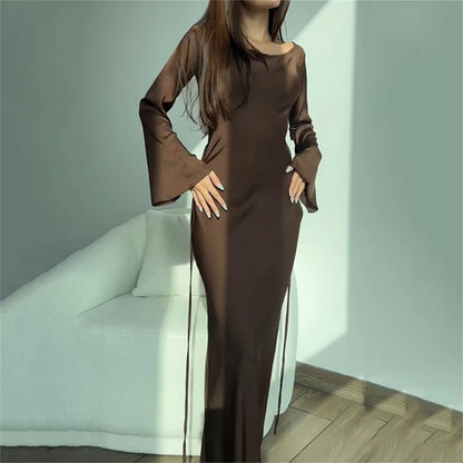Silk Maxi Dress