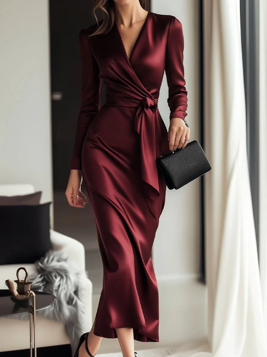 Butter Silk Comfort Fit Maxi Dress